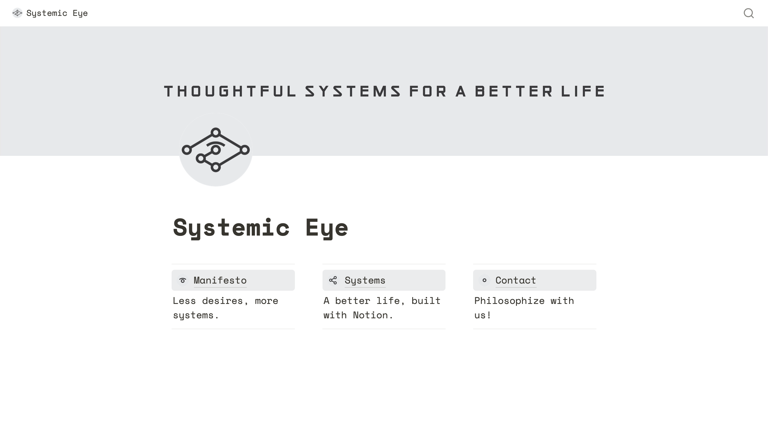 Systemic Eye gallery image