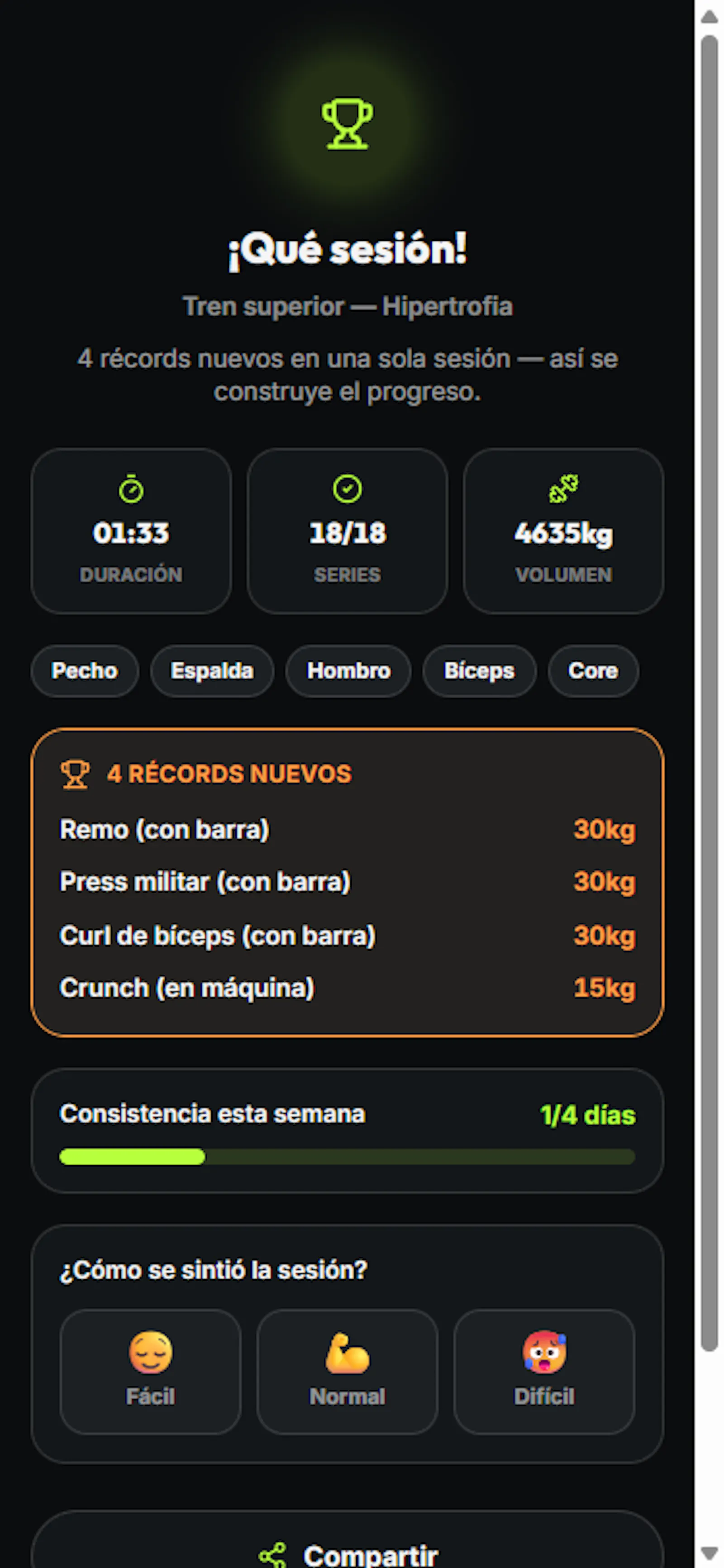 SteelCoach screenshot 2