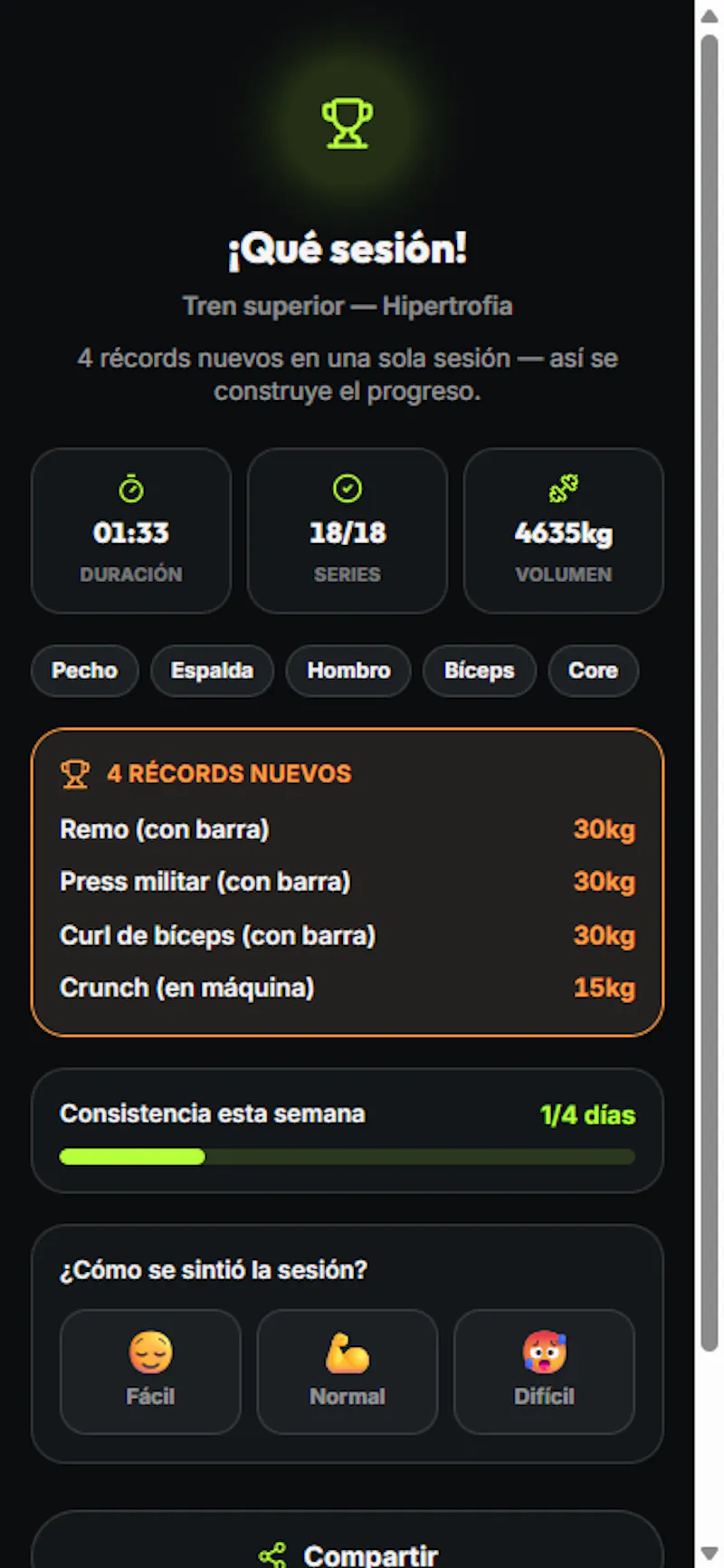 SteelCoach screenshot 2