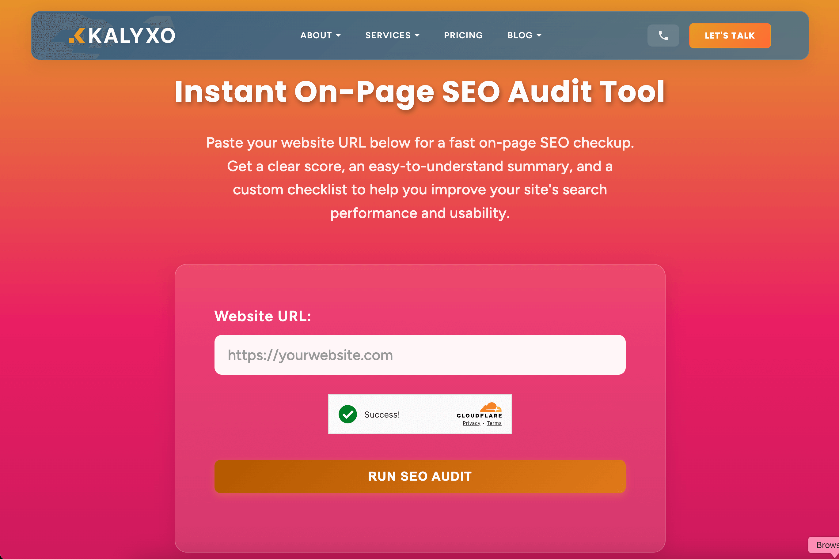 وسائط أداة تدقيق SEO الفورية على الصفحة - مسح موقعك.بقعة SEO قضايا.إصلاحها بسرعة. 1