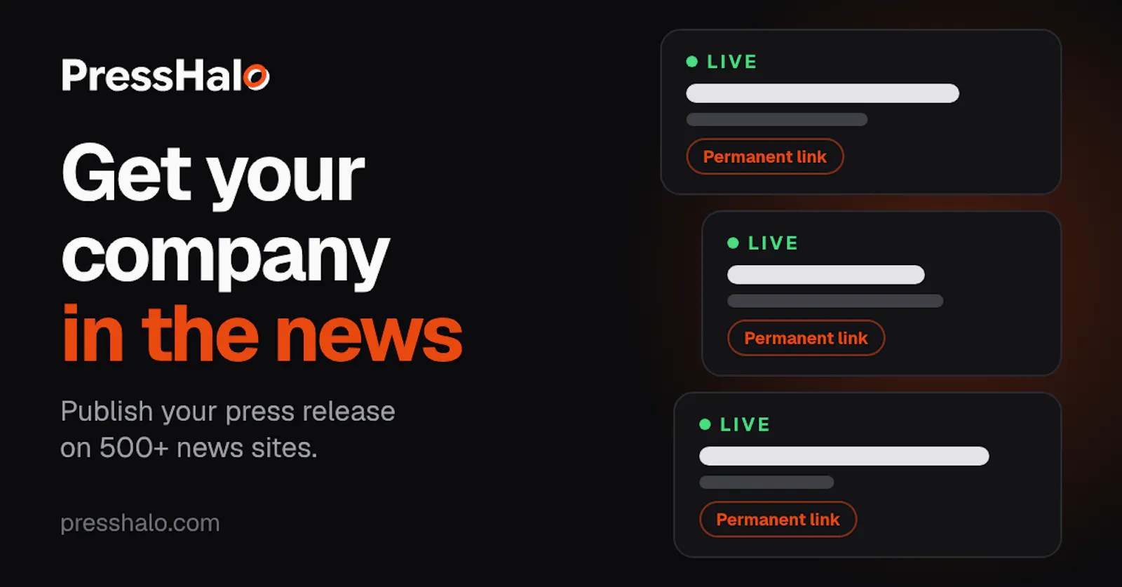 PressHalo screenshot 2