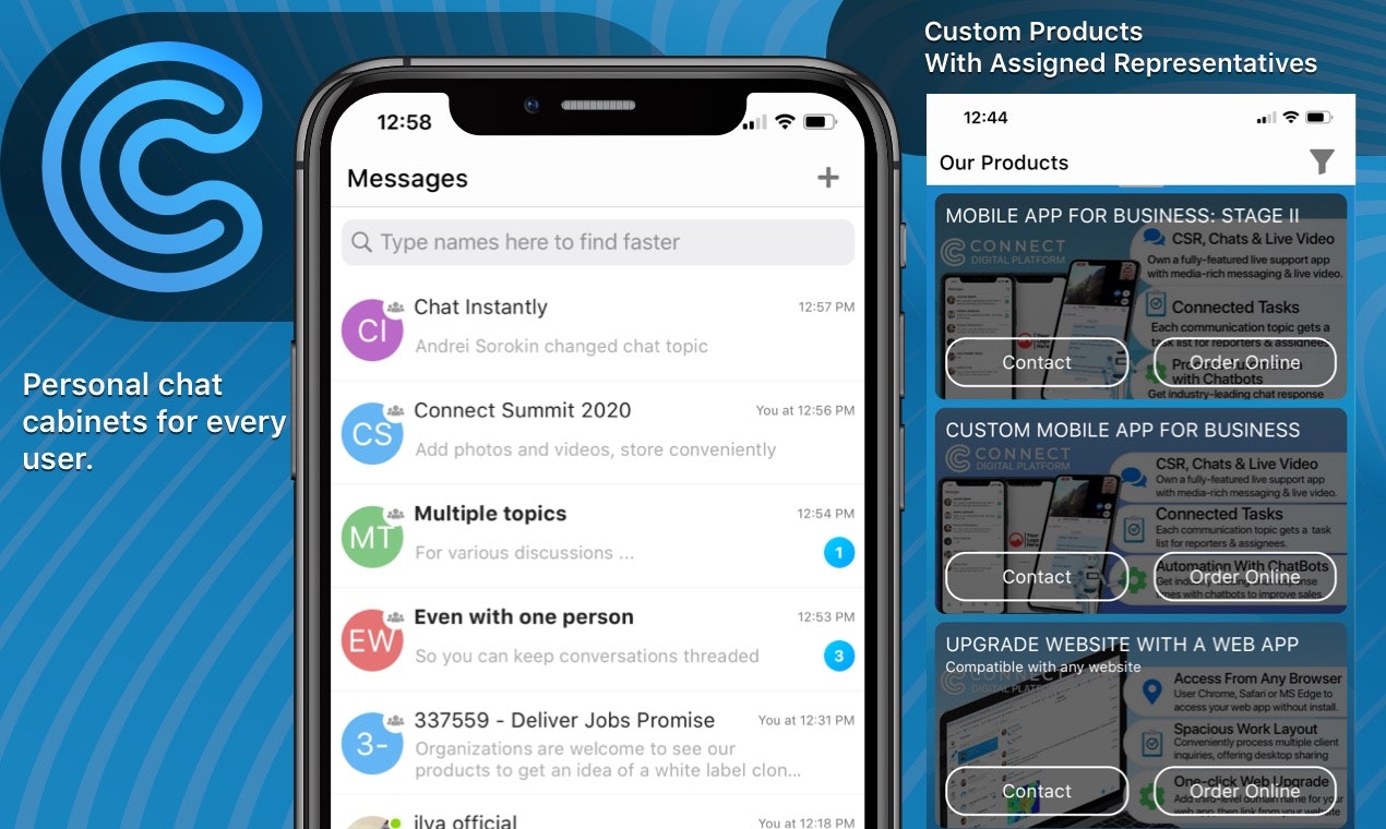 Connect : Work Remotely in a Brand App  gallery image