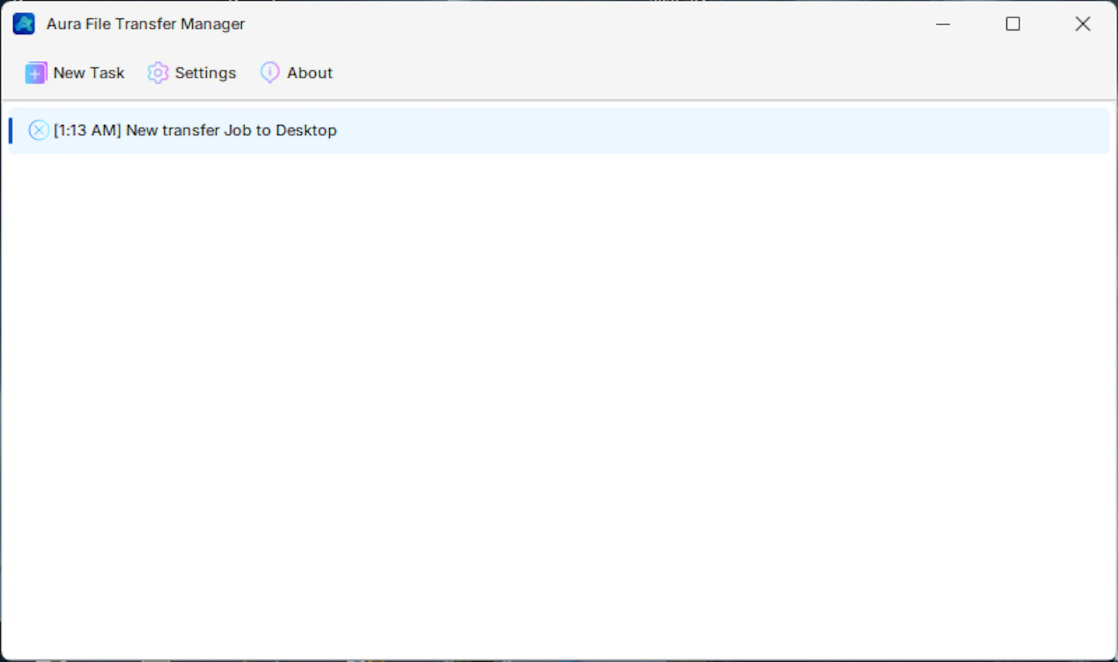 Aura File Transfer Manager screenshot 3