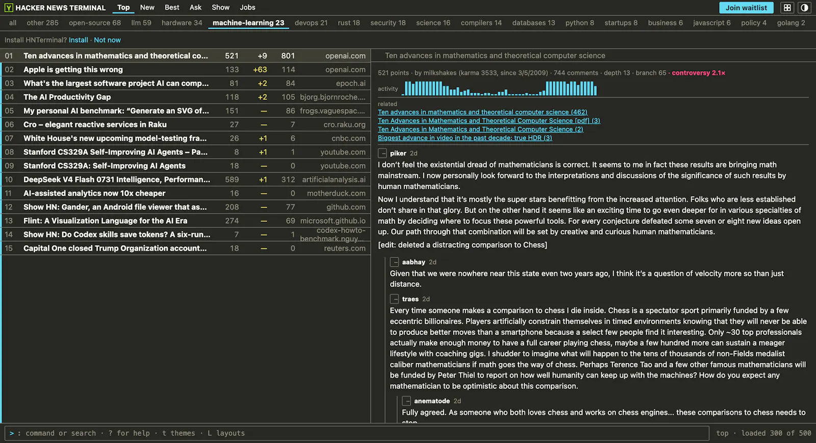 HNTerminal screenshot 9