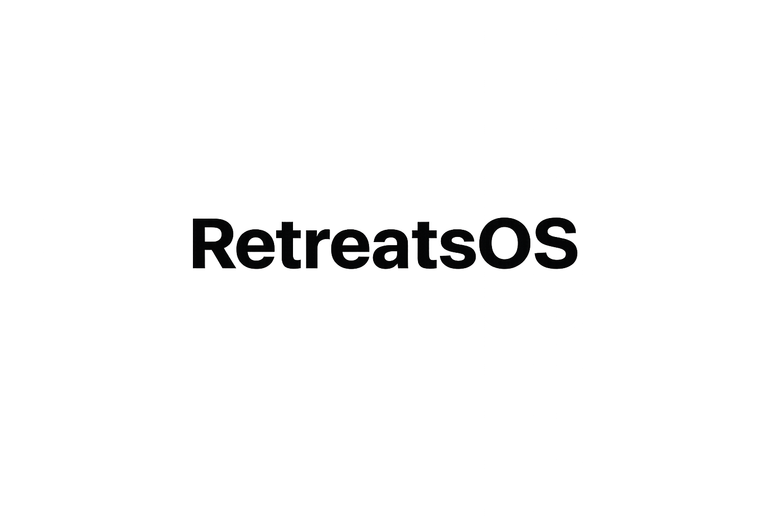 Retreatsos - Product Hunt launch logo and brand identity