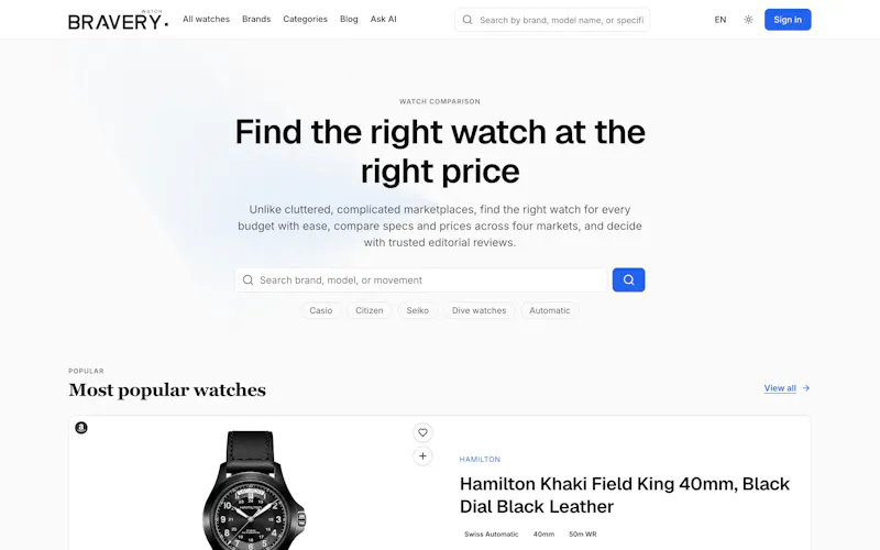 Bravery Watch screenshot 1