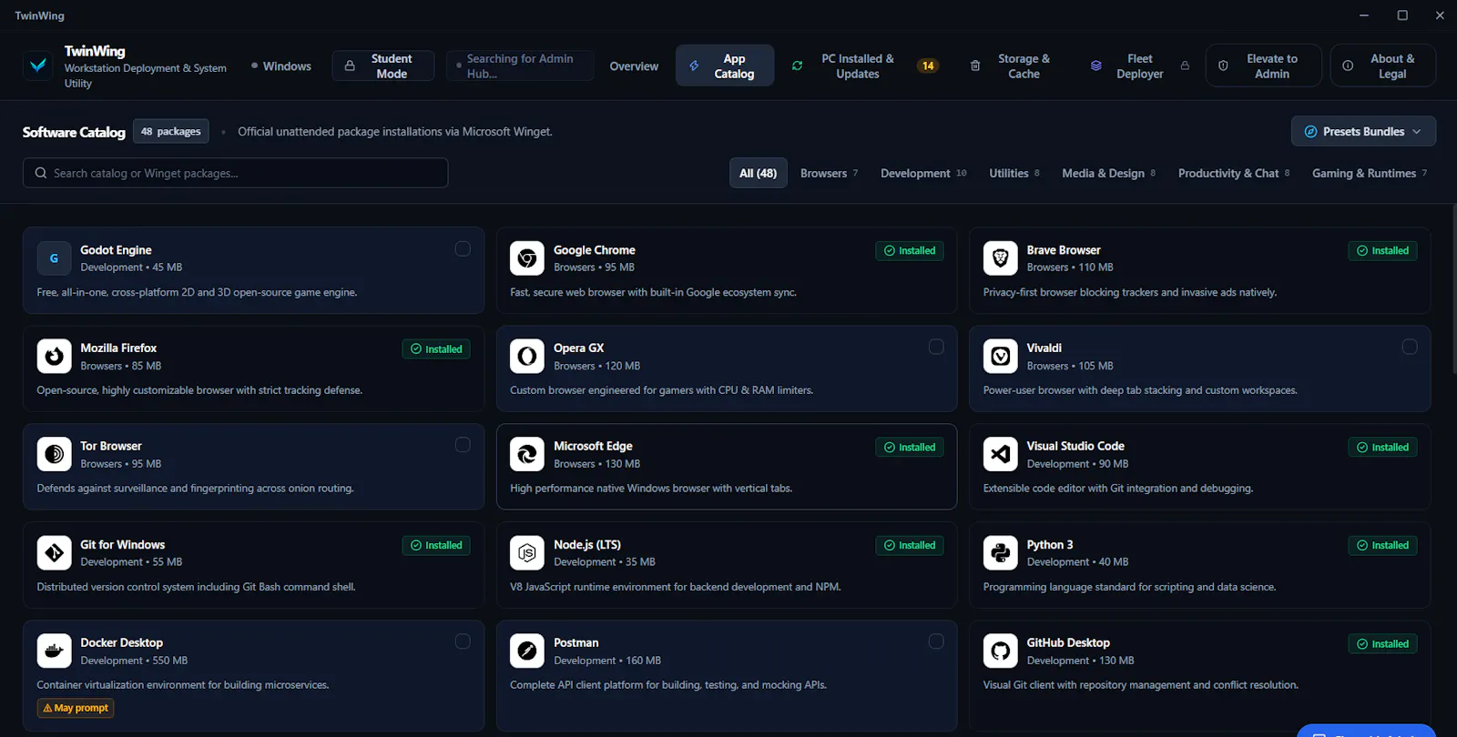 TwinWing screenshot 1