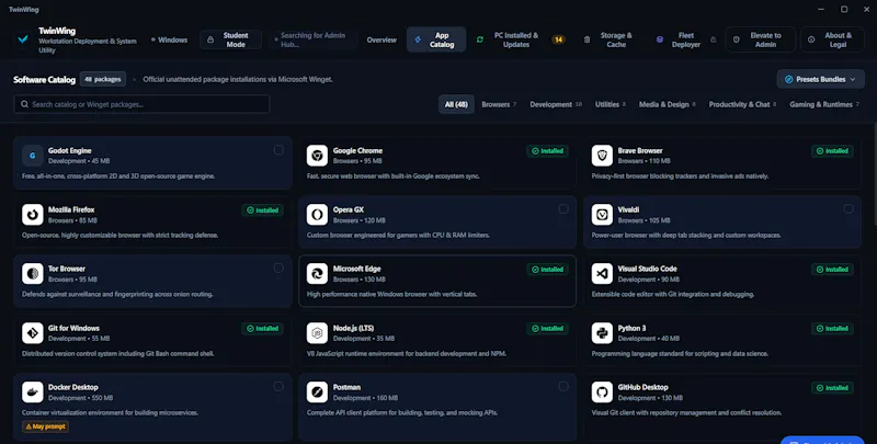 TwinWing screenshot 1