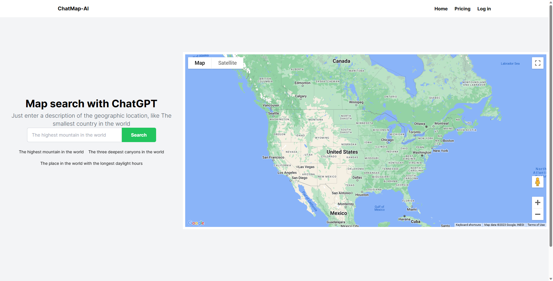 Chatmap-ai - 用chatgpt搜索地图媒体1