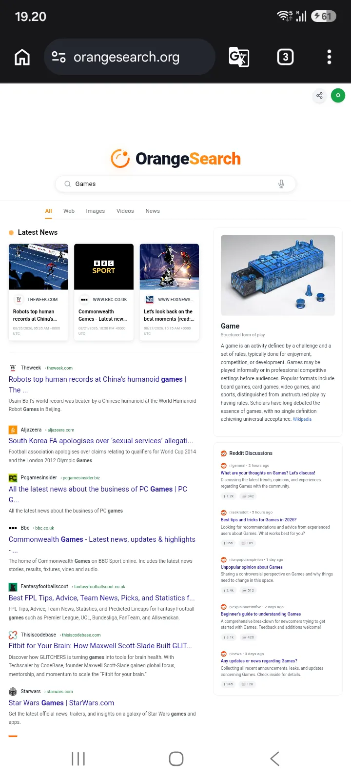 Orange Search gallery image