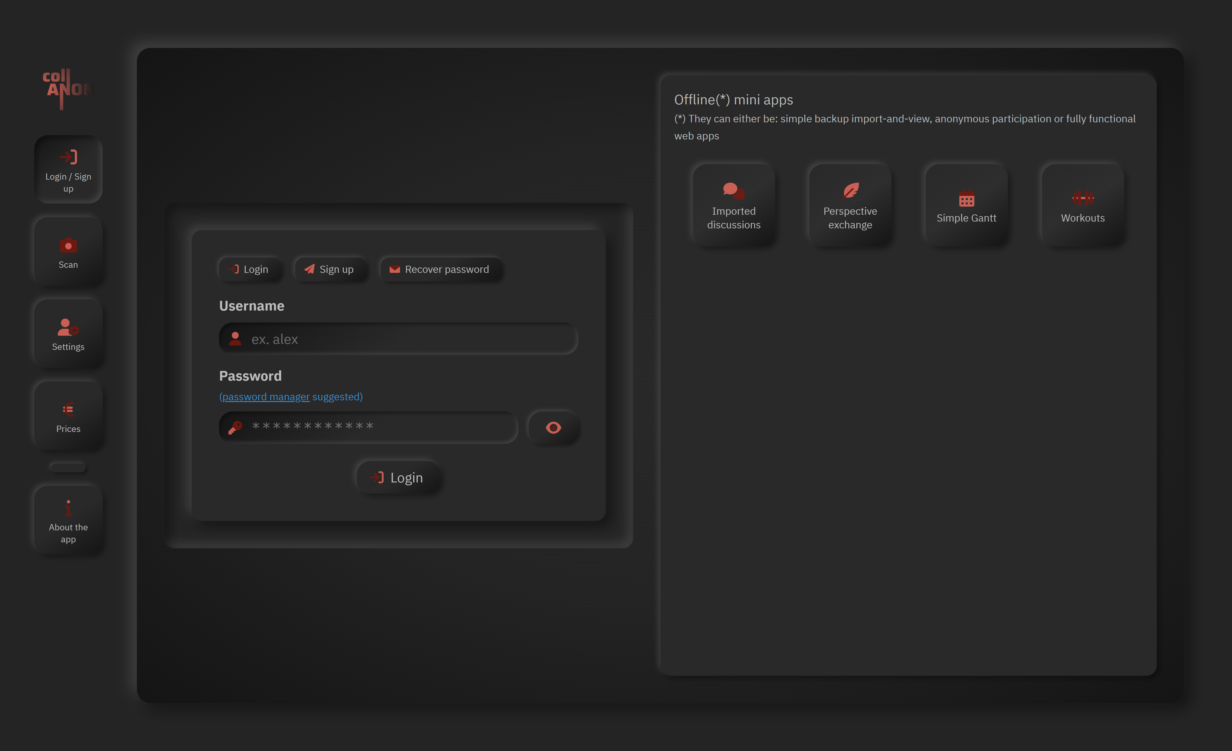 collAnon - private mini apps for all gallery image