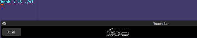 SL on Touchbar gallery image