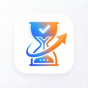 Waitlist Flow Wizard - Product Hunt launch logo and brand identity