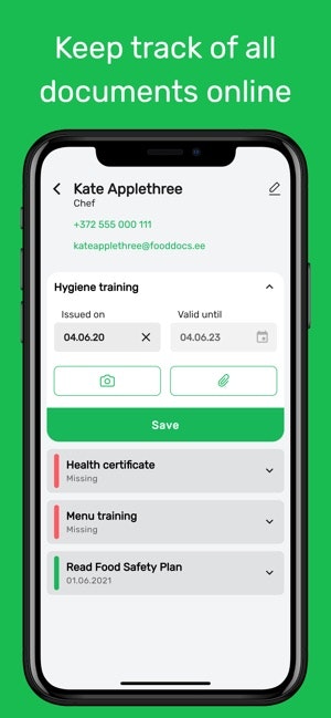 FoodDocs gallery image