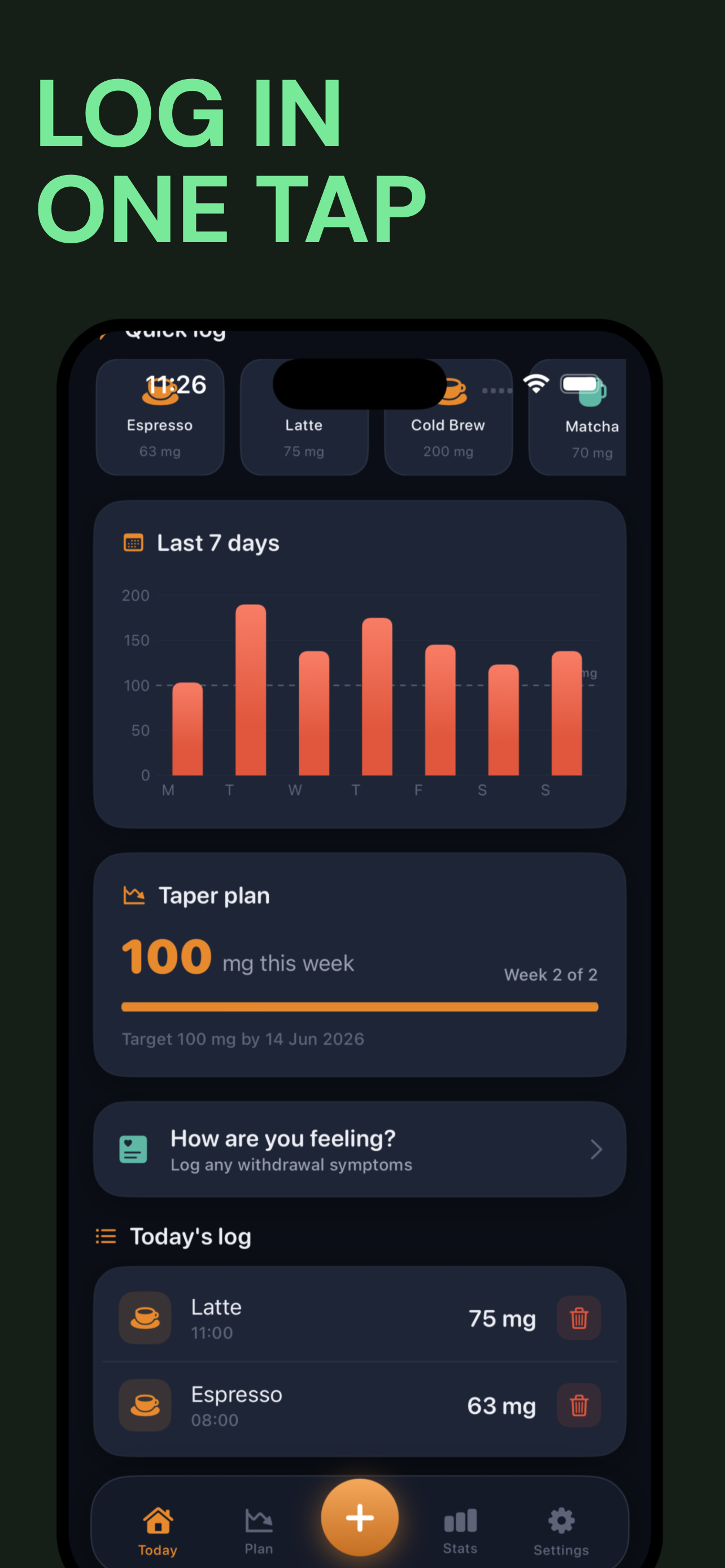 Decaf: Caffeine Tracker gallery image