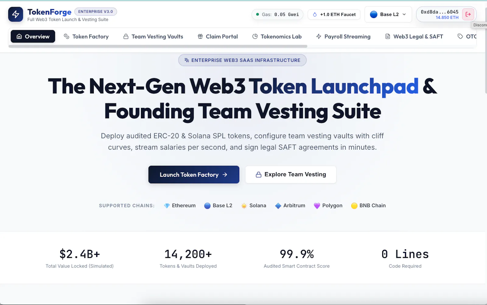 TokenForge AI screenshot 1
