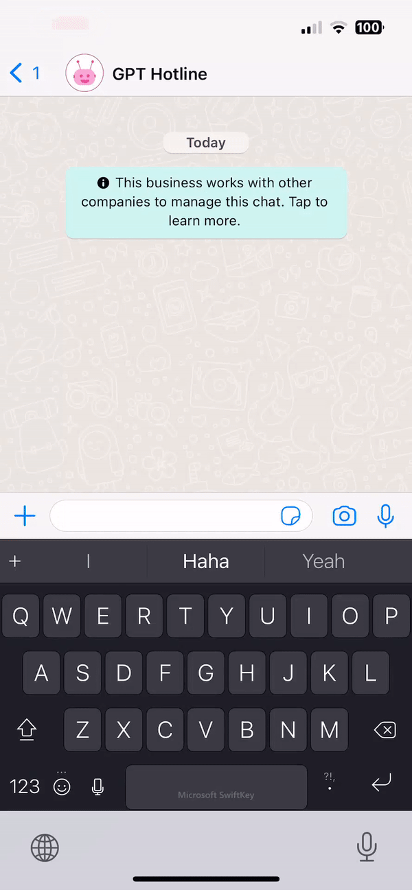 สายด่วน GPT - เชื่อมต่อกับ AI ที่ฉลาดที่สุดในโลกบน WhatsApp media 3