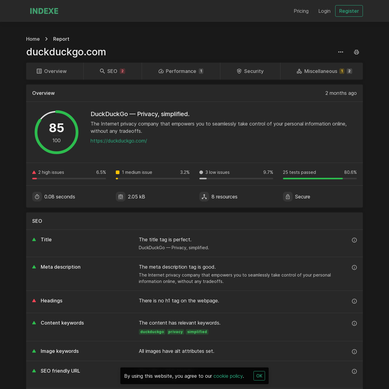 INDEXE gallery image