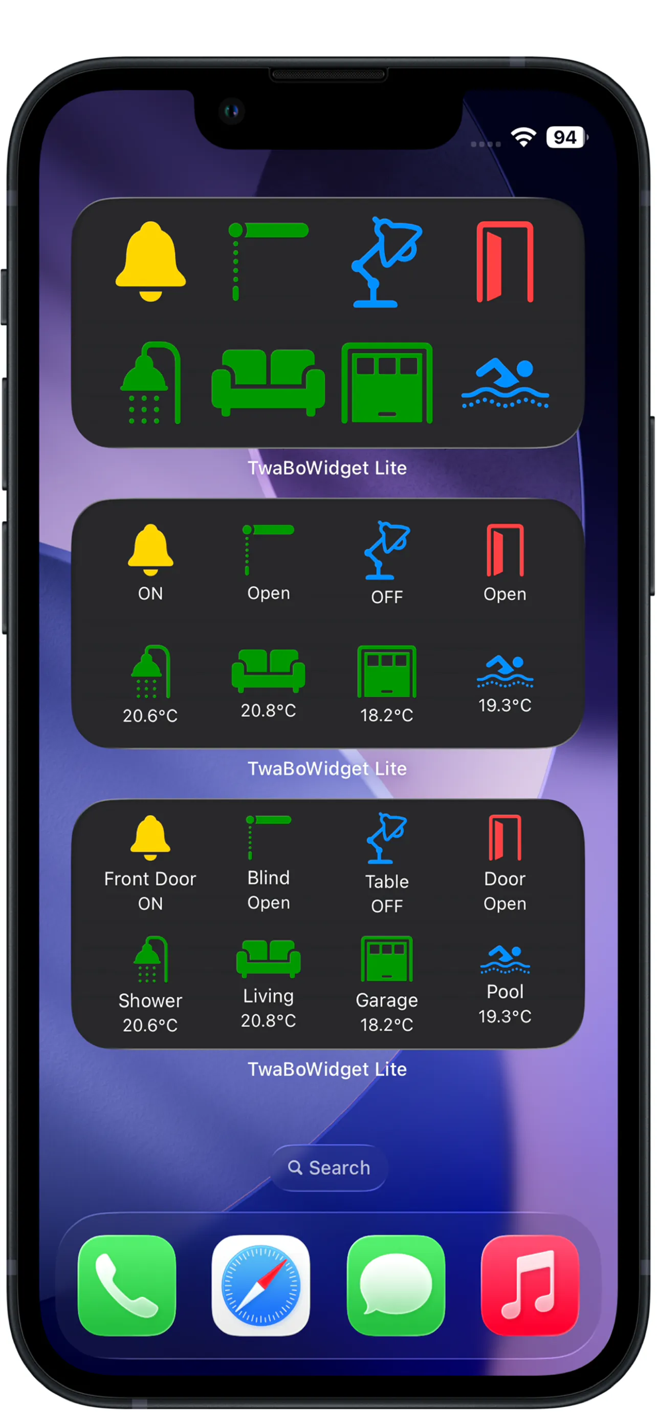 TwaBo Widget Lite