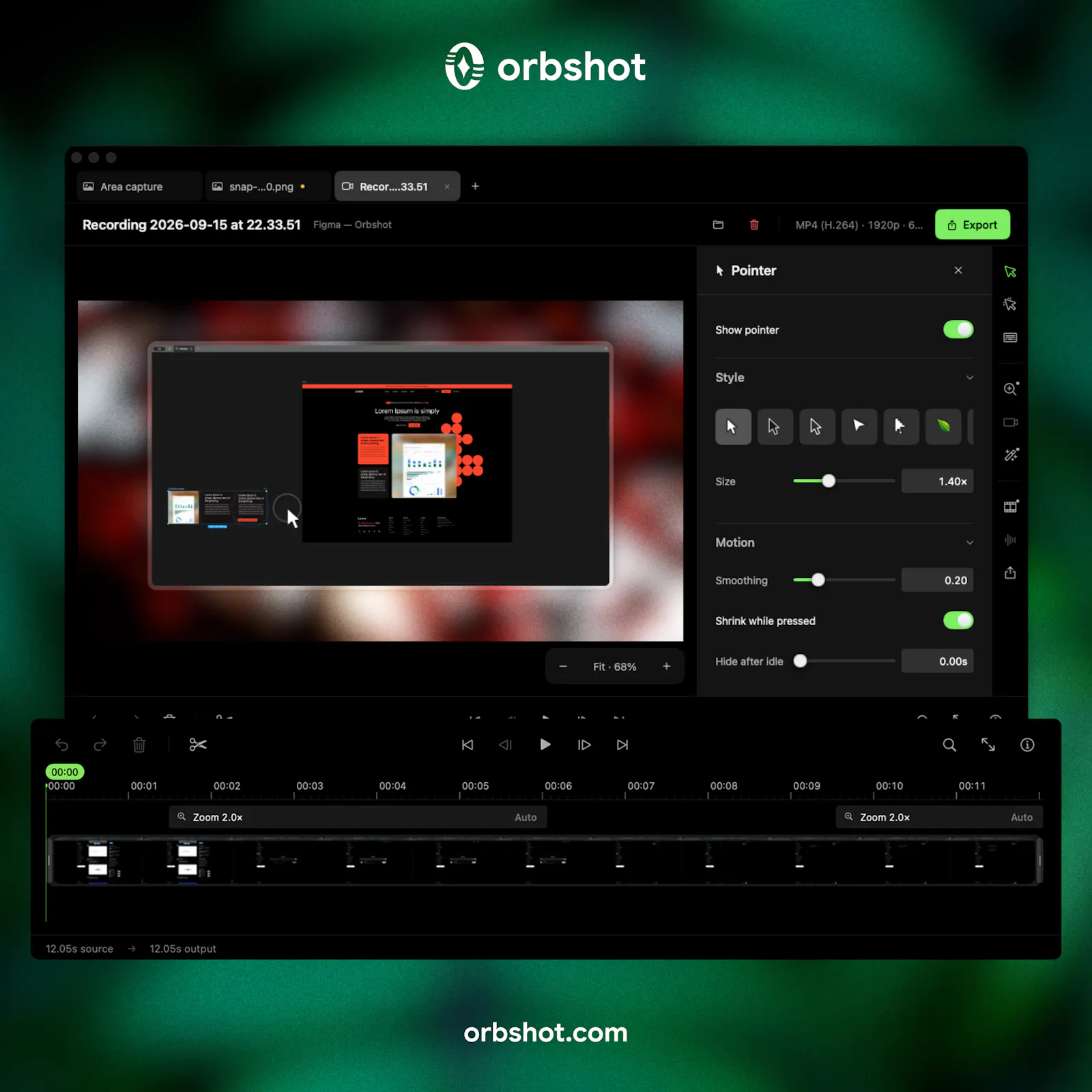 Orbshot screenshot 2