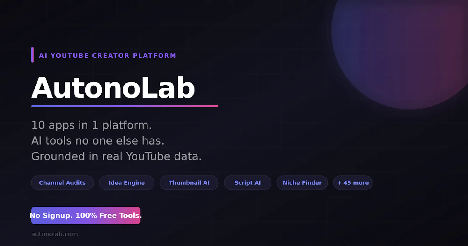 Autonolab screenshot 2