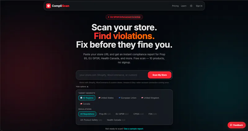 CompliScan screenshot 2