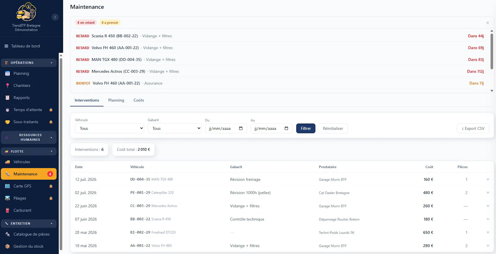 TransBTP screenshot 4