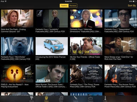 Marquee Movies iPad App gallery image