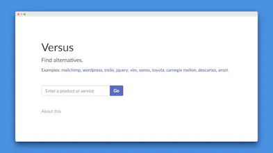 Versus gallery image