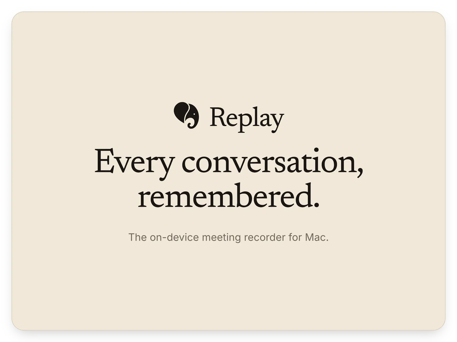 Replay screenshot 1