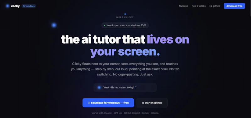 Clicky screenshot 2