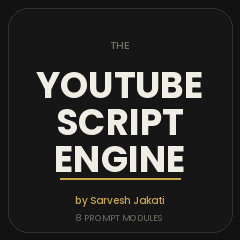 The YouTube Script Engine