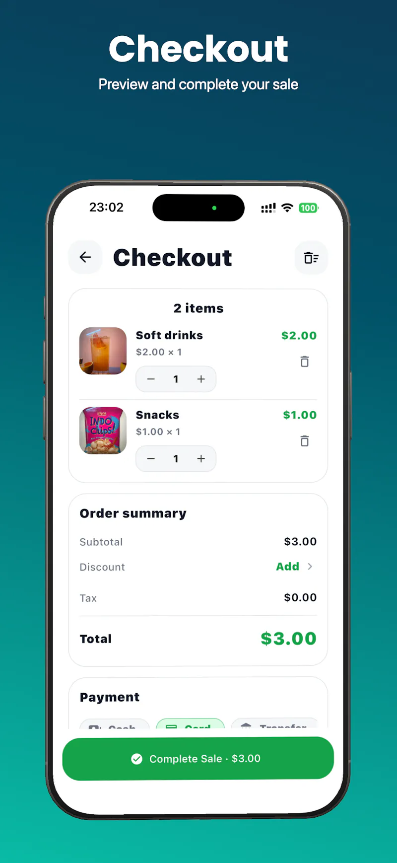 TinyPOS: Scan & Sell screenshot 4