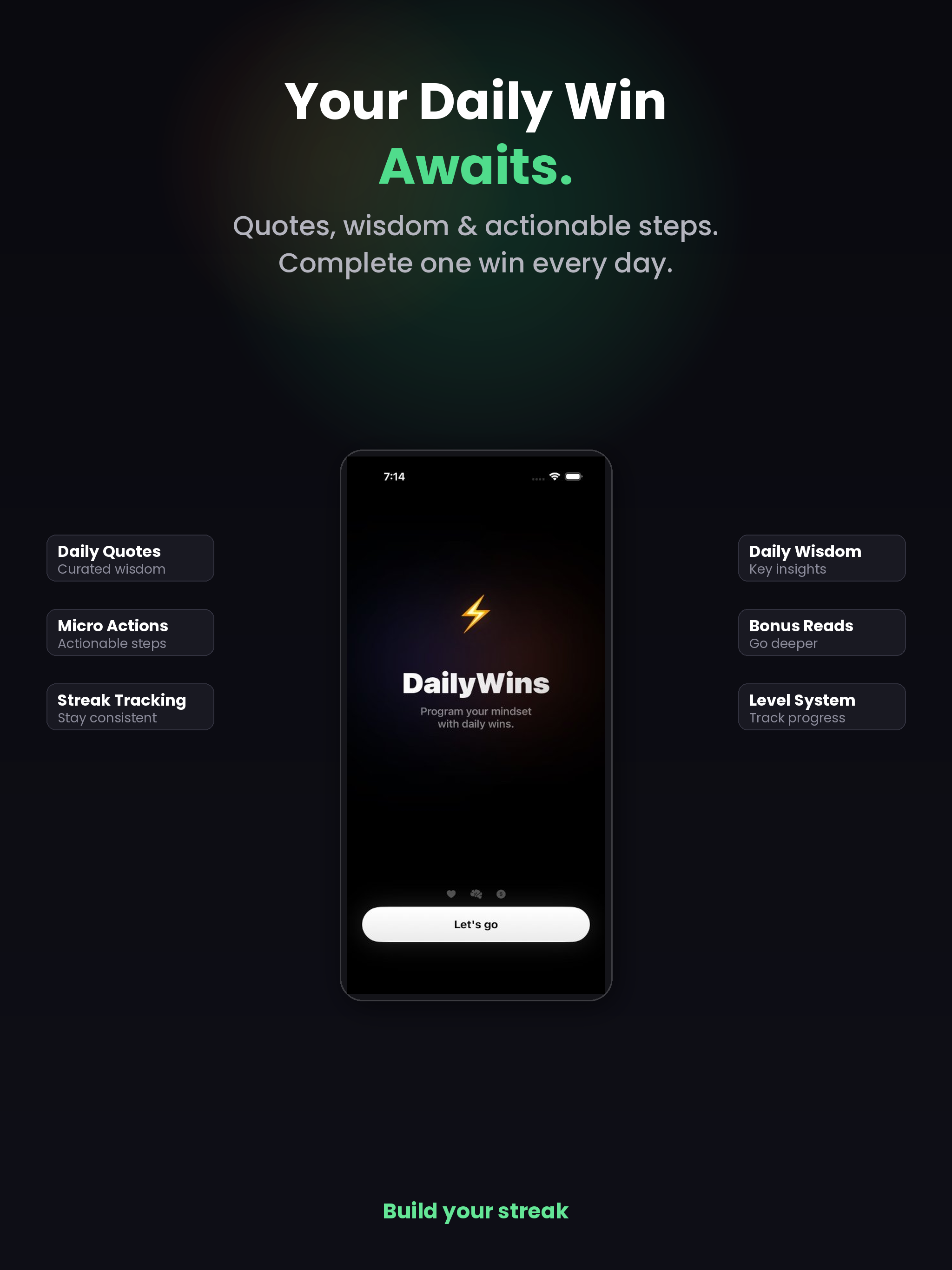DailyWins – Growth Mindset & Habits gallery image