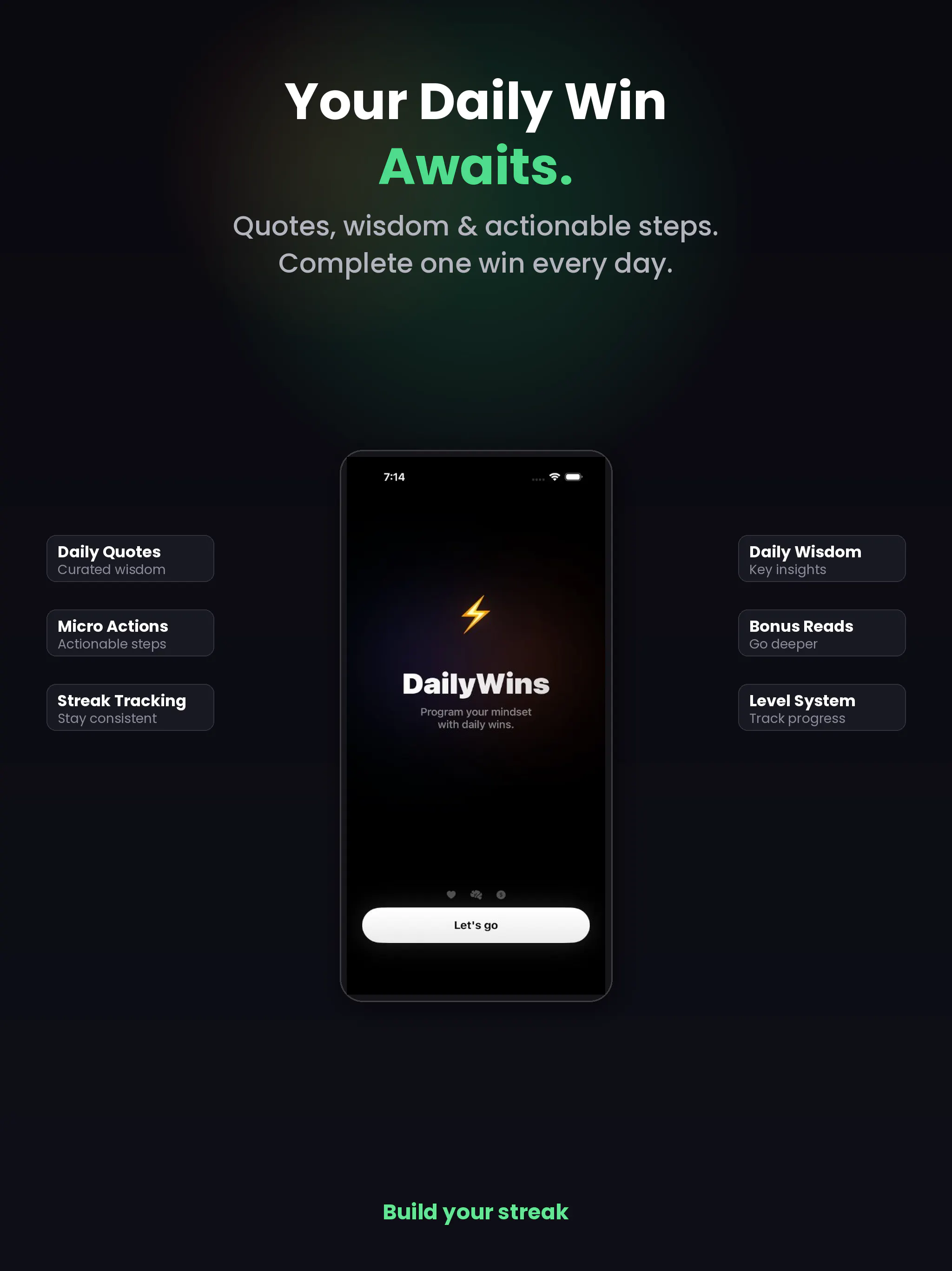 DailyWins – Growth Mindset & Habits 项目横幅