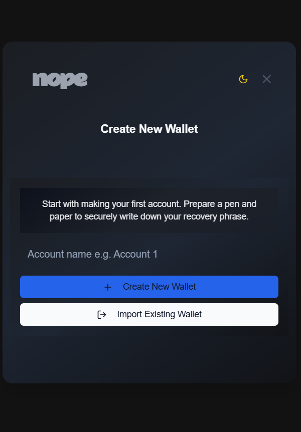 Nopewallet - Screenshot 2 preview