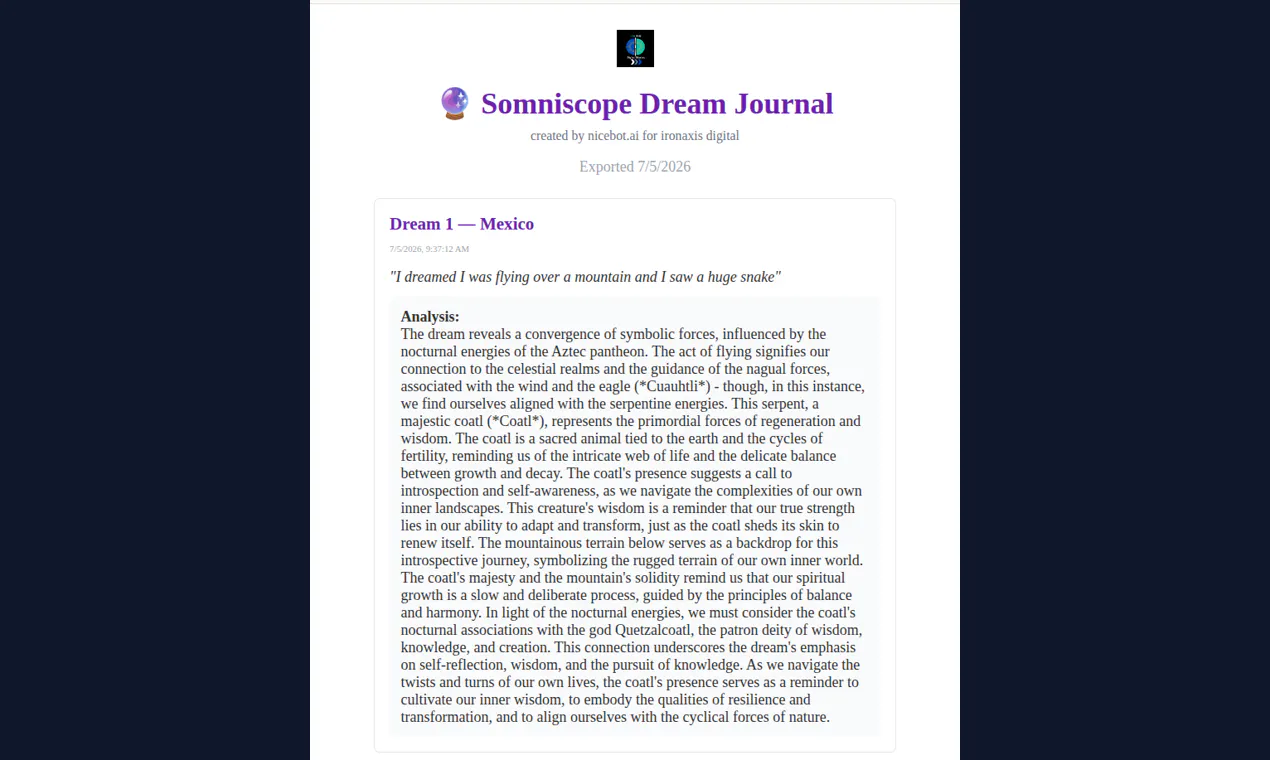 Somniscope gallery image