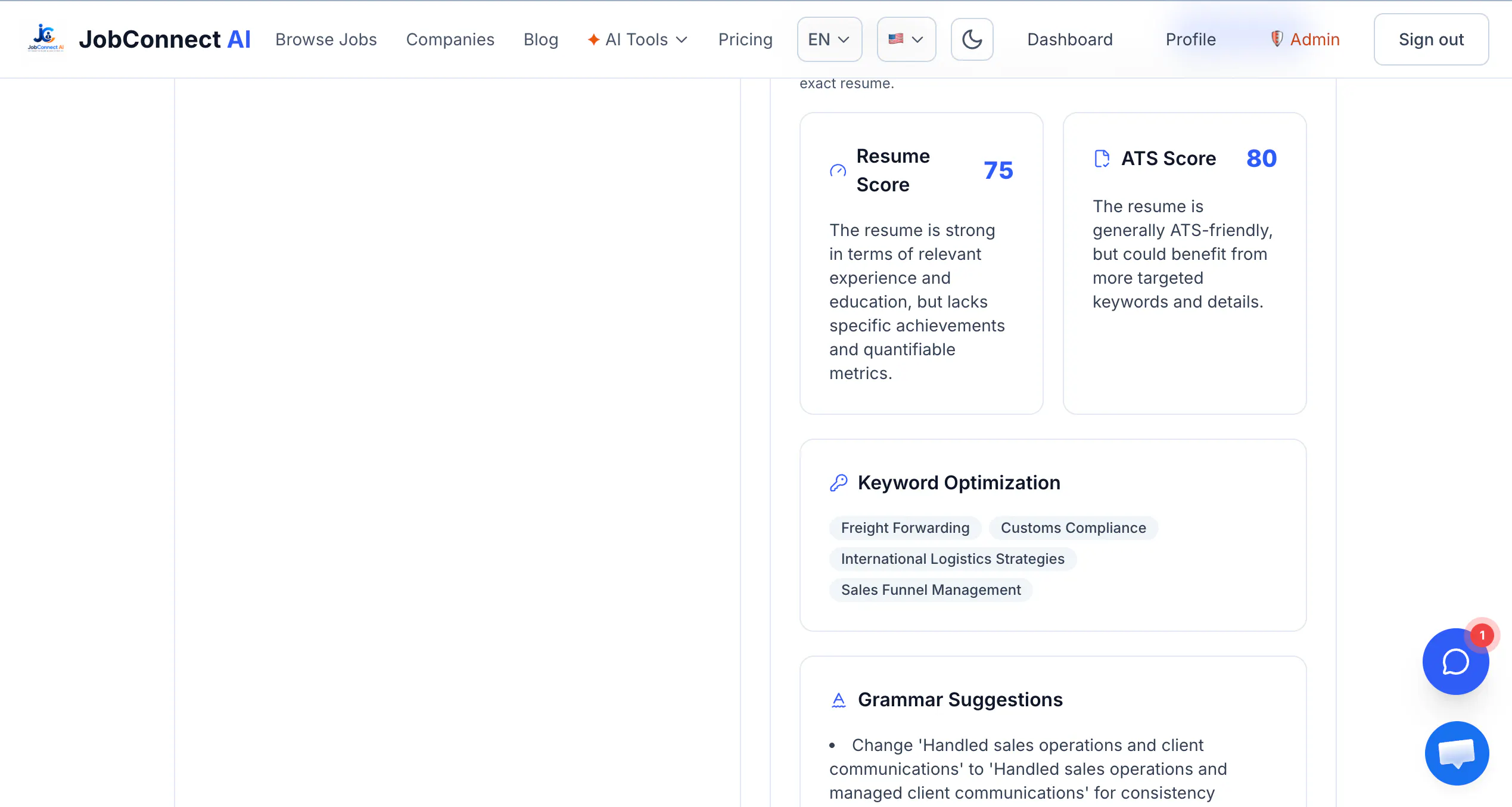 JobConnect AI gallery image