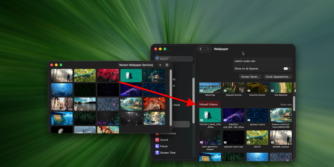 Centro de pared de vídeo - Utilice vídeos como fondos de pantalla y animaciones de pantalla de bloqueo. media 2