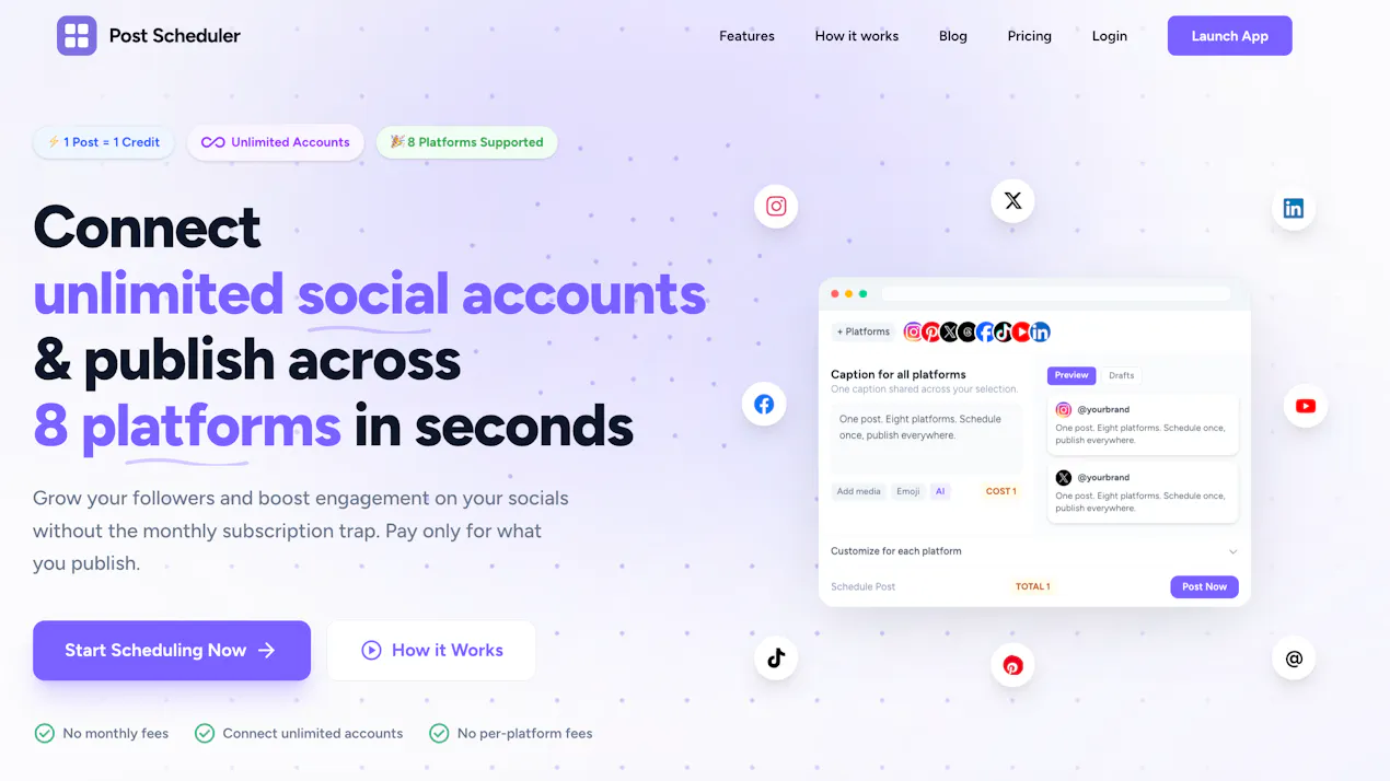 PostScheduler product