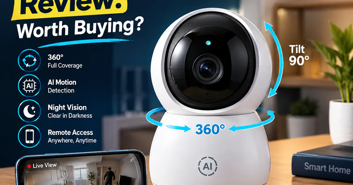 360° AI Security Camera Review 2026. screenshot
