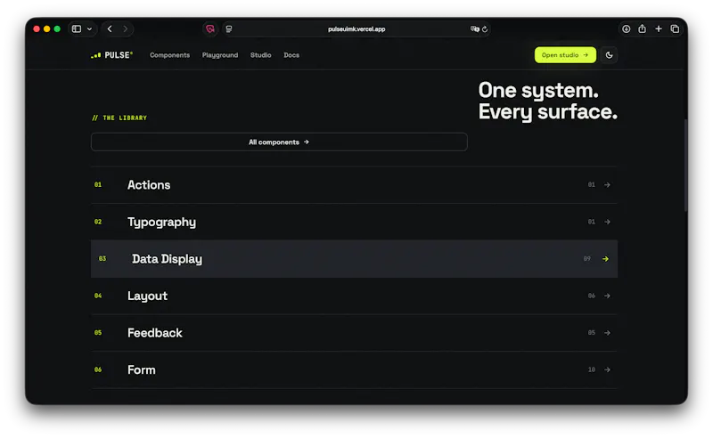 PULSE — premium SwiftUI components screenshot 6