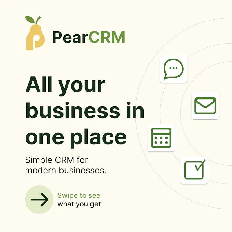 PearCRM screenshot 2