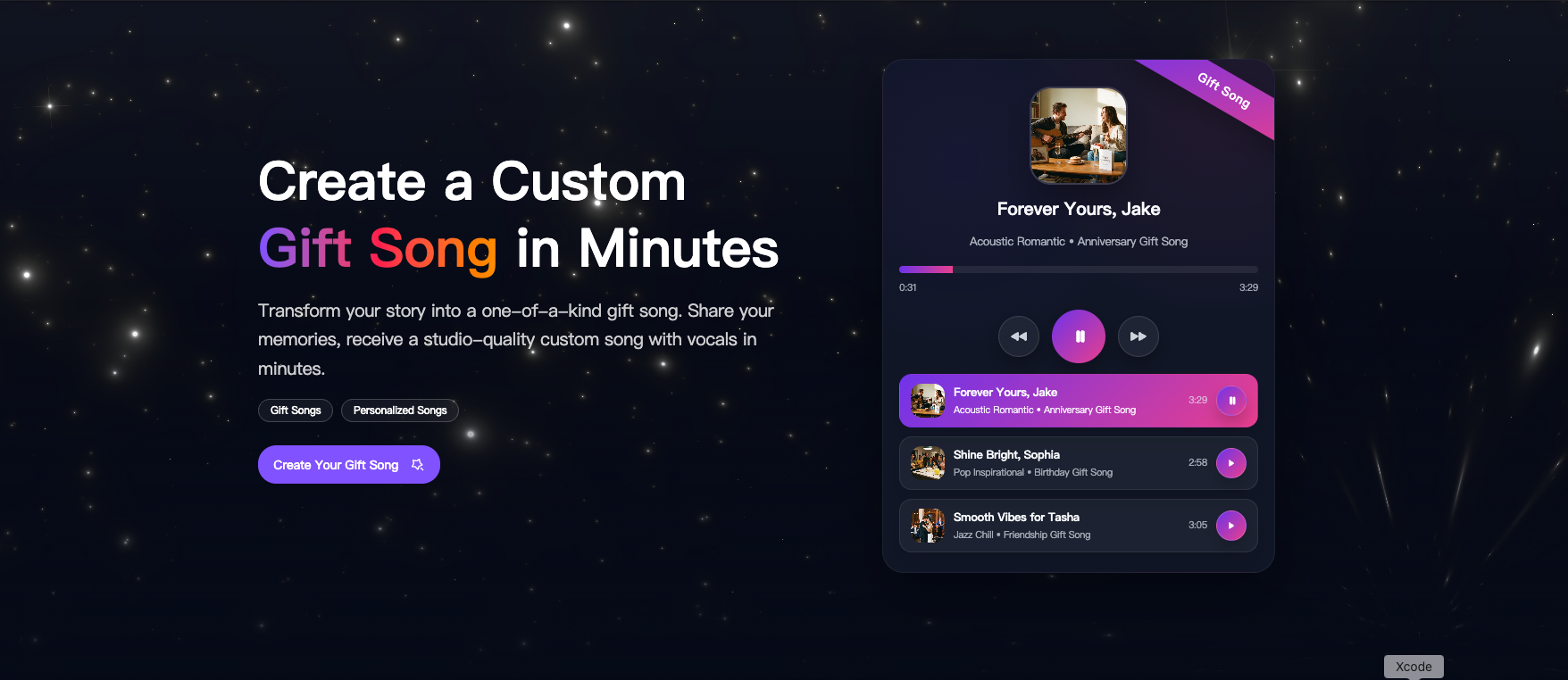 GiftSong gallery image