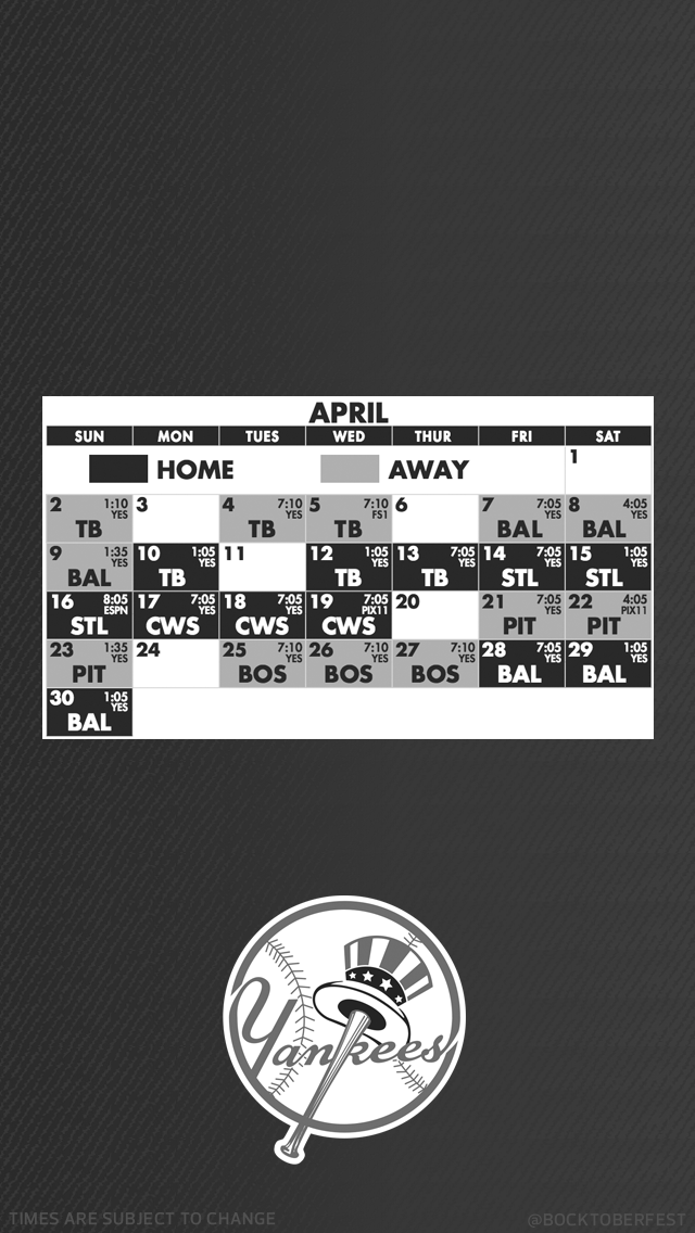 MLB Schedules for your iPhone Lock Screen gallery image