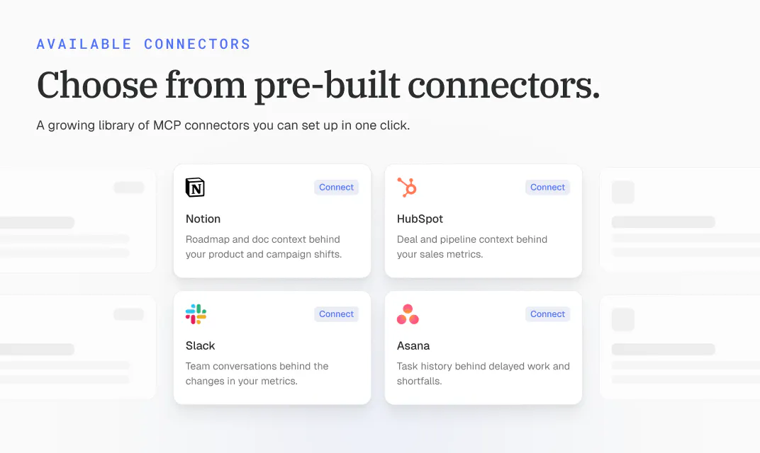 MCP Connectors by Databox gallery image