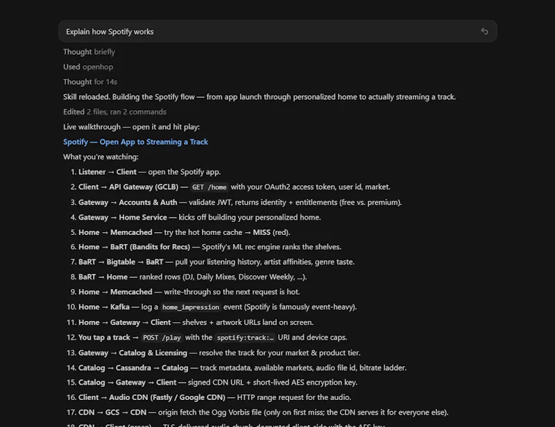 OpenHop screenshot 6