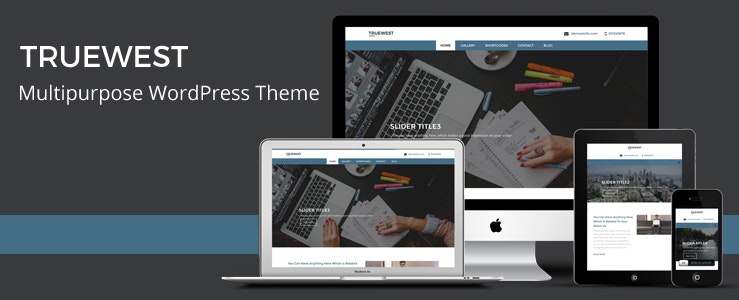 TrueWest Pro WordPress Responsive Business Theme