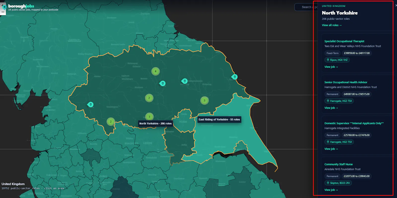 boroughjobs screenshot 5