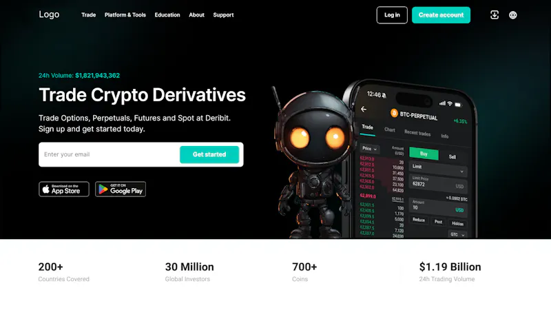 Delta Exchange Clone Script screenshot 2